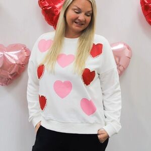 ODDY
Hearts In Line Sweatshirt